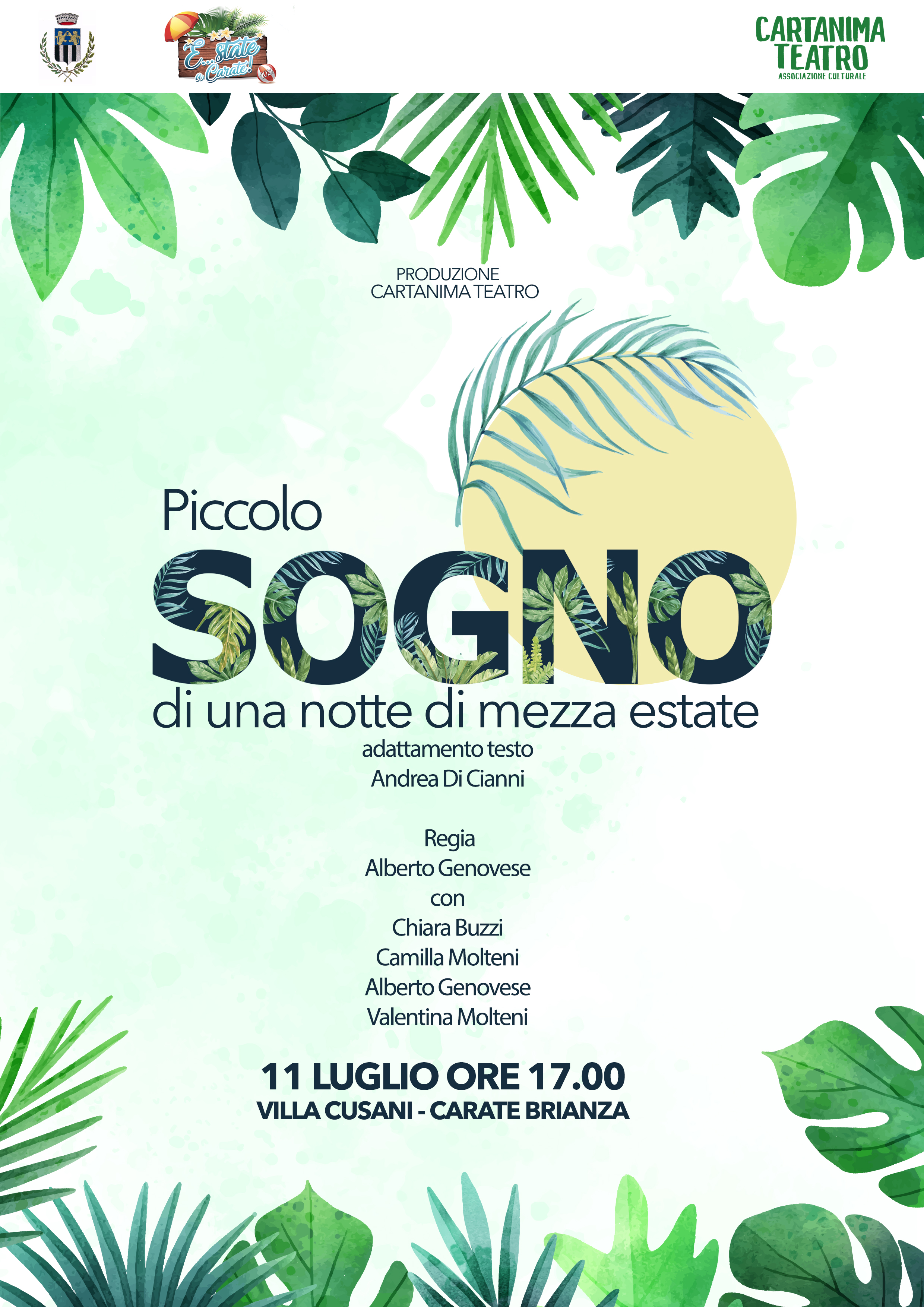 Lettura animata “Piccolo sogno di una notte di mezza estate”
