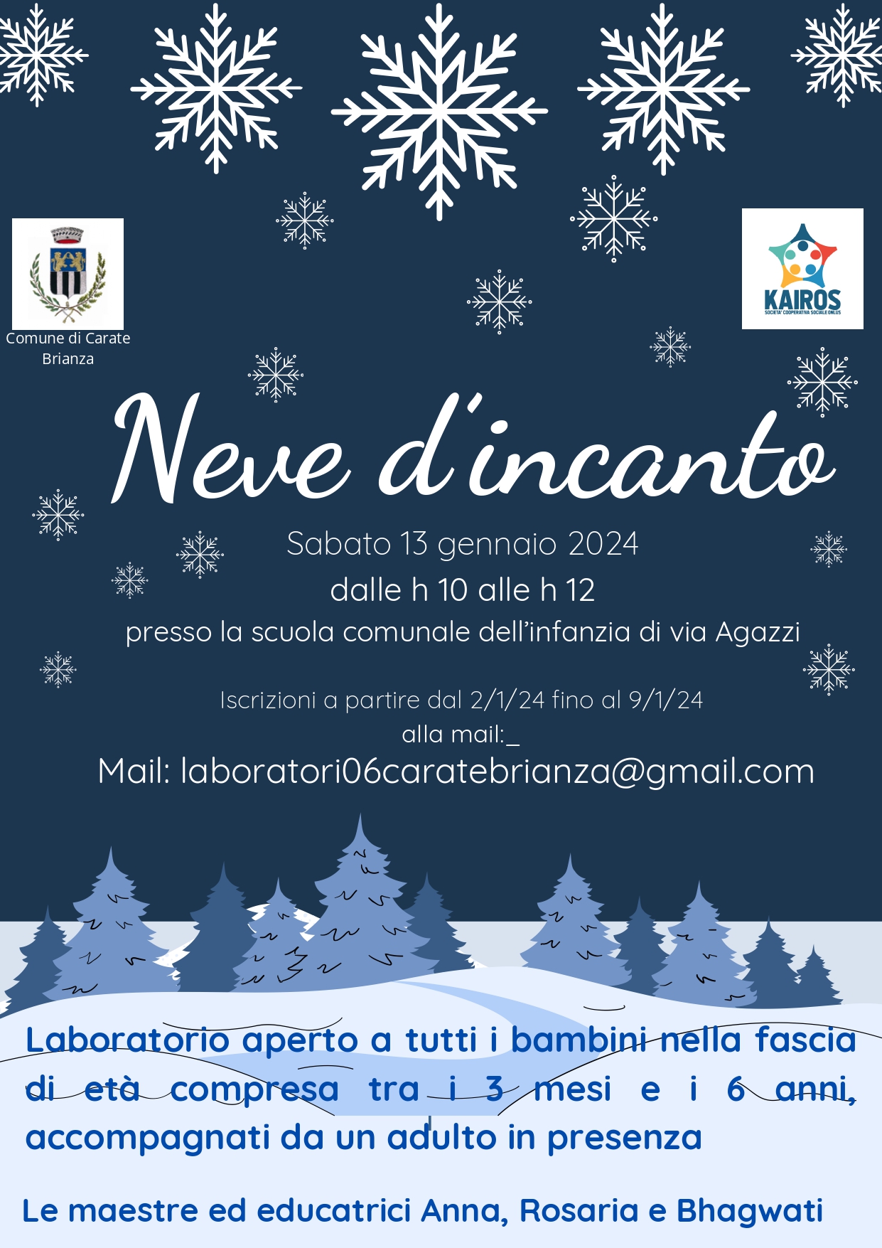 Laboratorio "Neve d'incanto" 