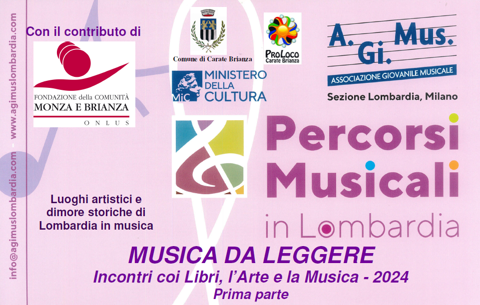 “Musica da leggere”, presentazione del libro “Per Bacco, che musica!” 