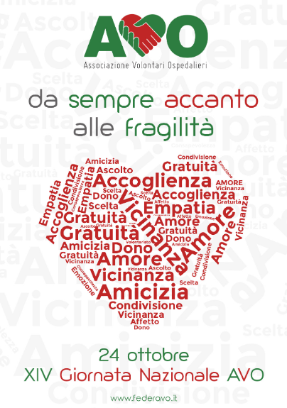24 Ottobre 2022 - XIV Giornata Nazionale AVO
