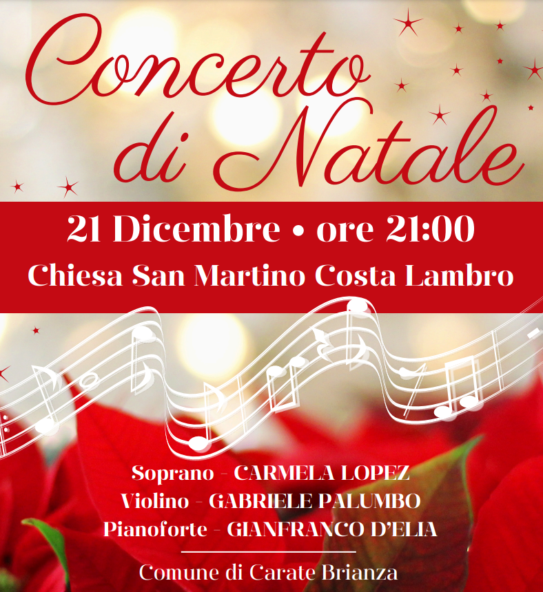 “Concerto di Natale” nella chiesa di Costa Lambro 