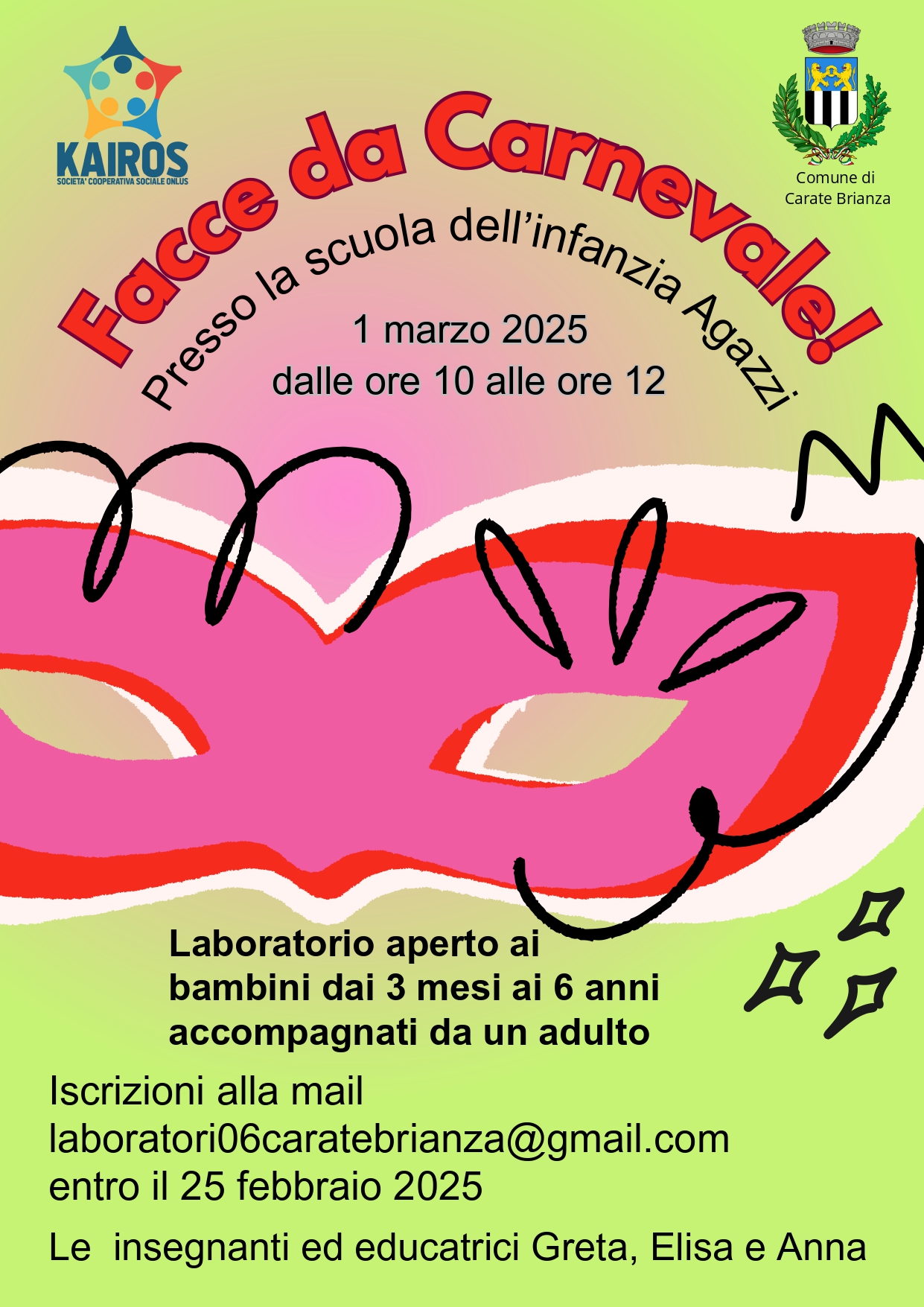 Laboratorio "Facce da Carnevale"