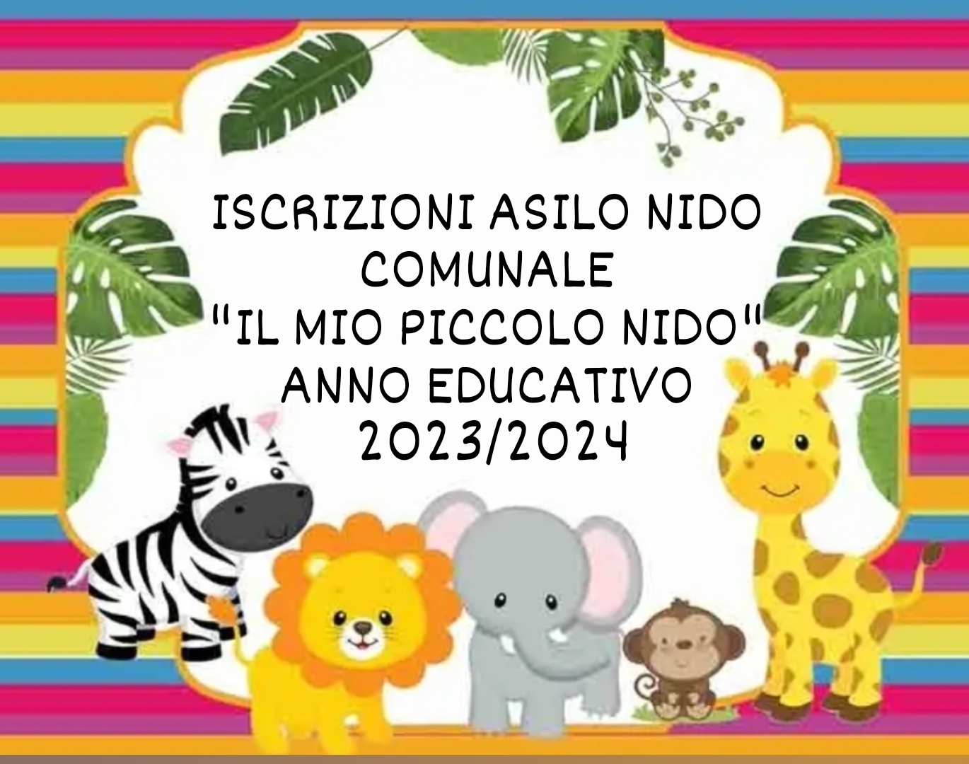 Iscrizioni asilo nido comunale - anno educativo 2023-2024