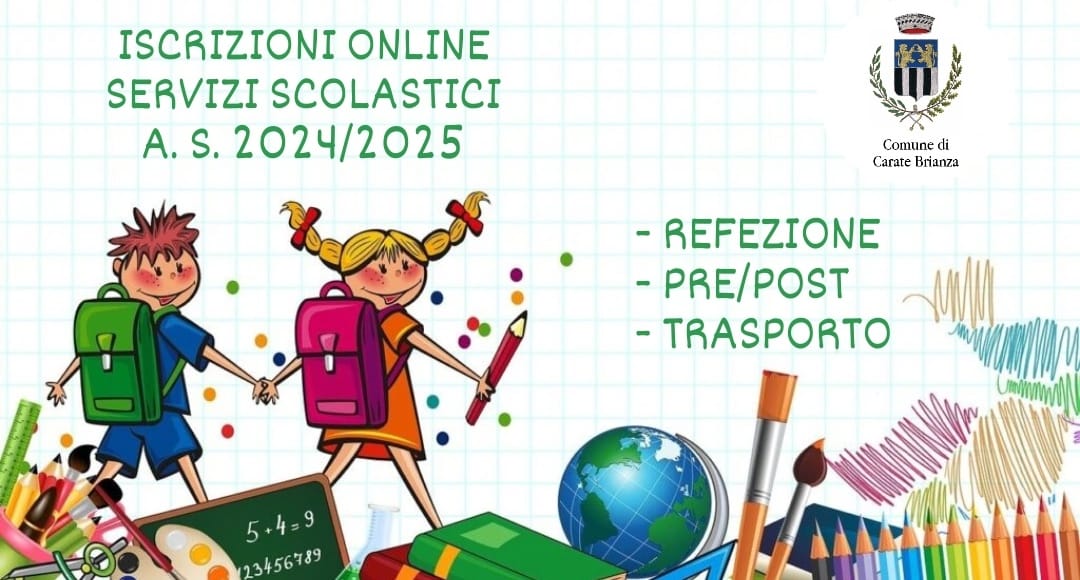 Rinnovi e nuove iscrizioni servizi scolastici - a.s. 2024/2025