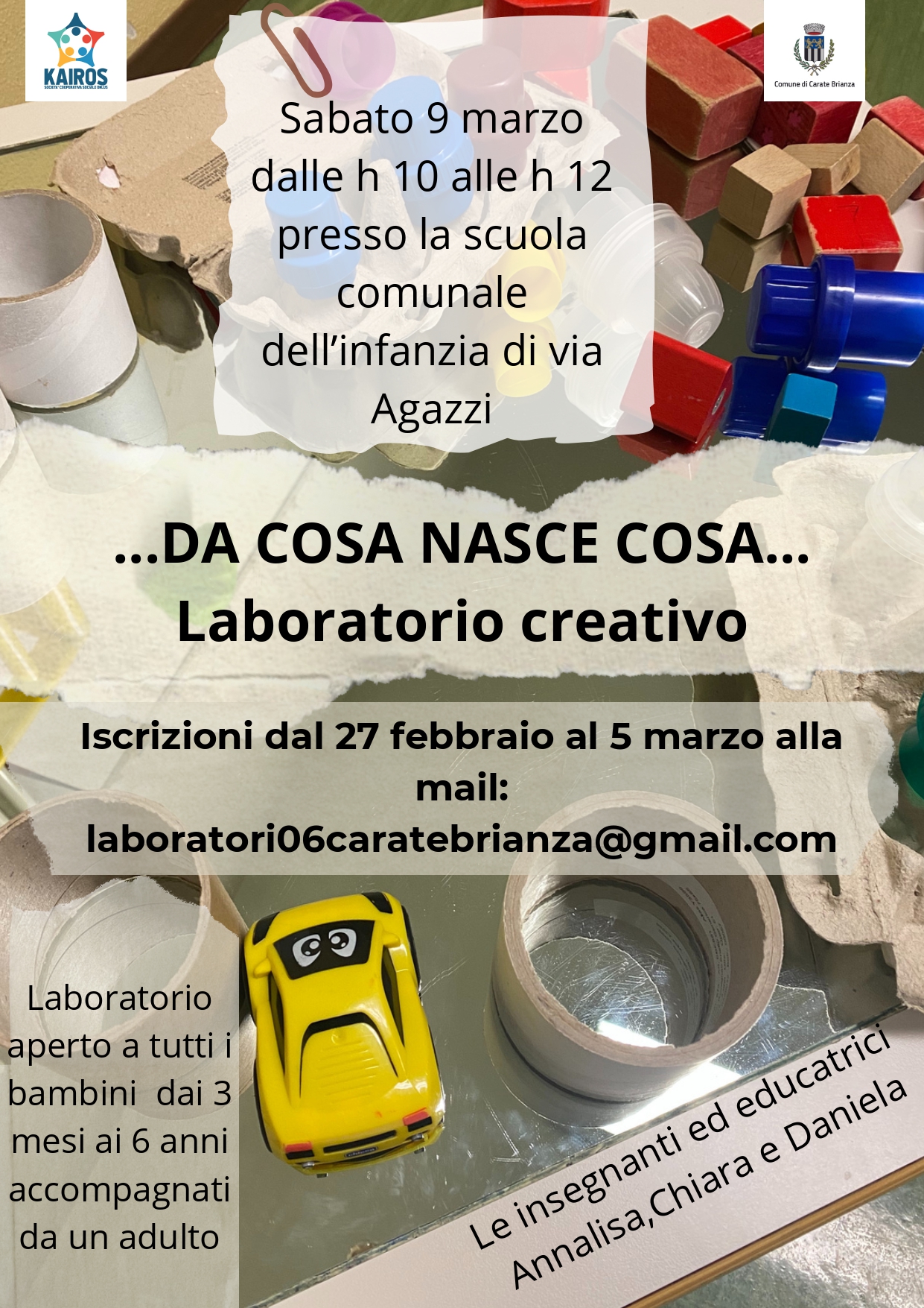 Laboratorio "Da cosa nasce cosa"