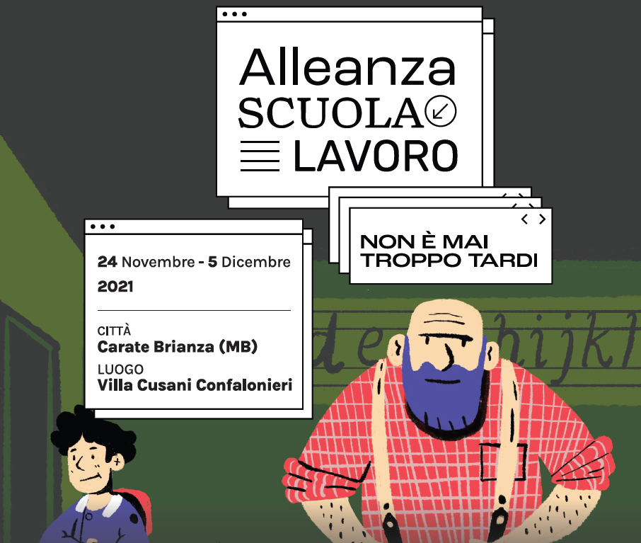 Esposizione "Alleanza scuola lavoro – non è mai troppo tardi"
