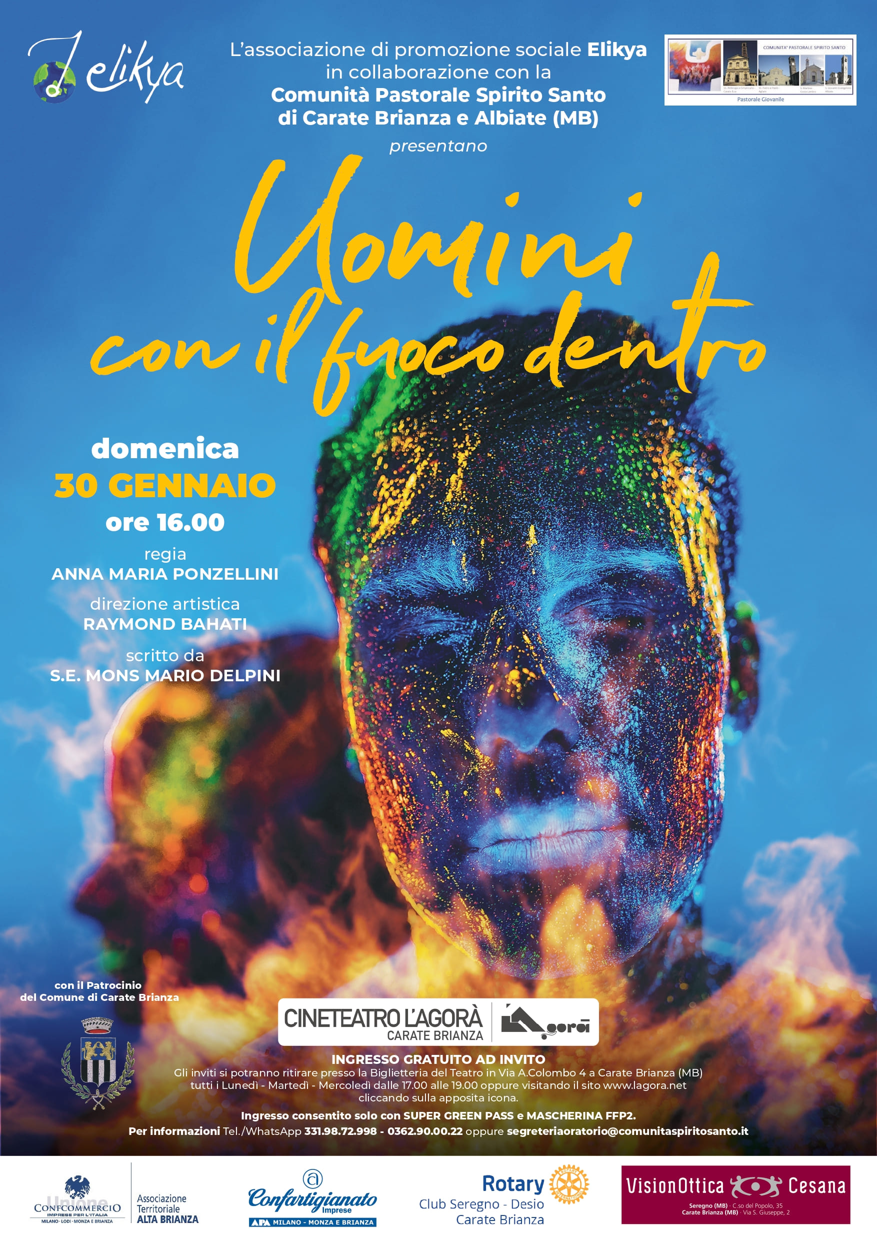 Musical "Uomini con il fuoco dentro"
