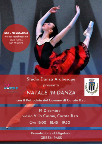 _Natale in Danza  19 Dicembre presso Villa Cusani, Carate B.za (1)