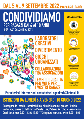 Serata presentazione iniziativa Condividiamo