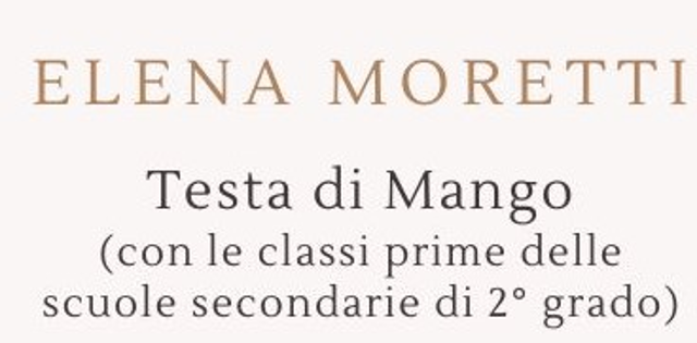 Parole in rosa - Elena Moretti: Testa di Mango