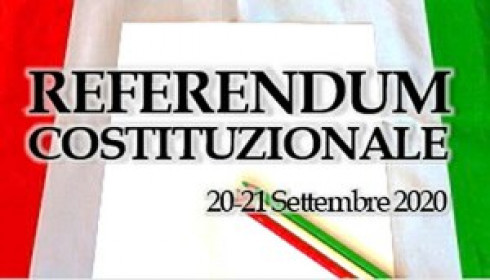 Referendum Costituzionale del 20 e 21 settembre 2020: convocazione della Commissione elettorale comunale per la nomina degli scrutatori 