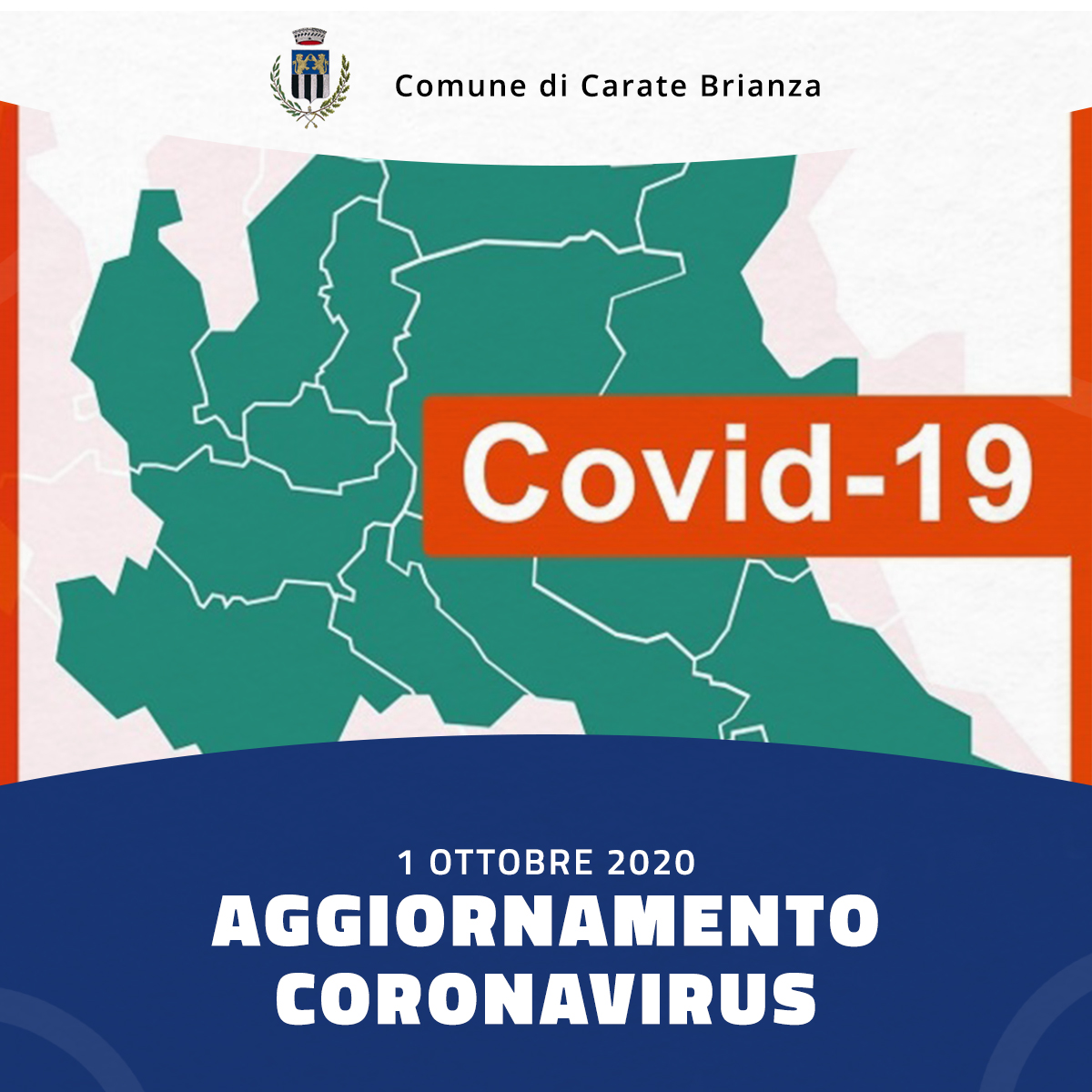 Aggiornamento covid-19 1 ottobre