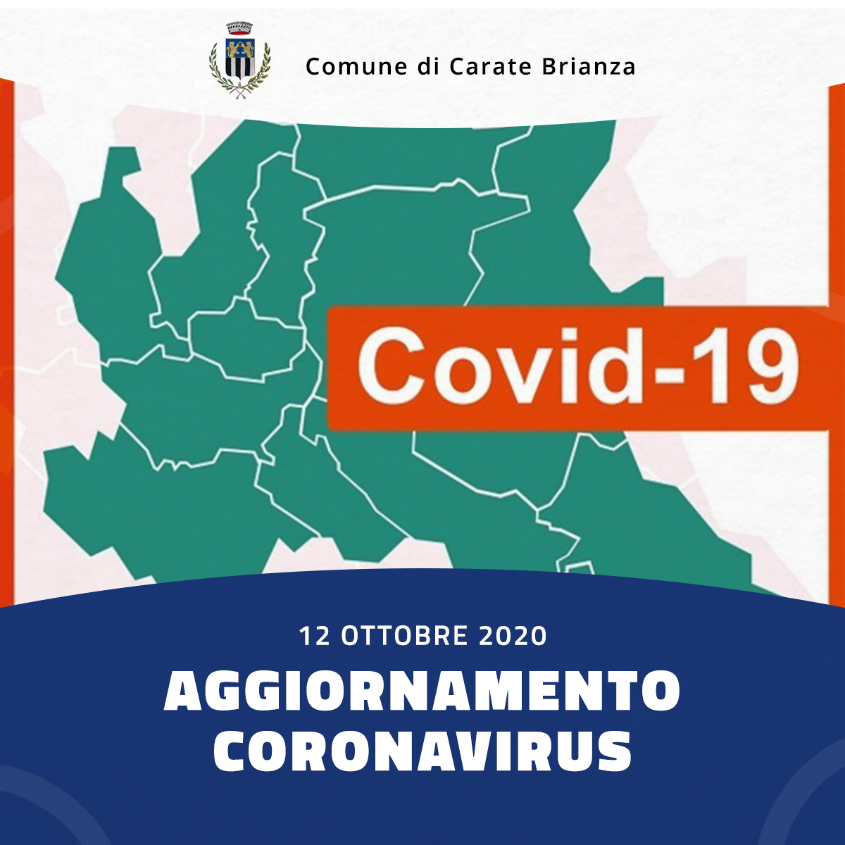 Aggiornamento CORONAVIRUS 12 OTTOBRE