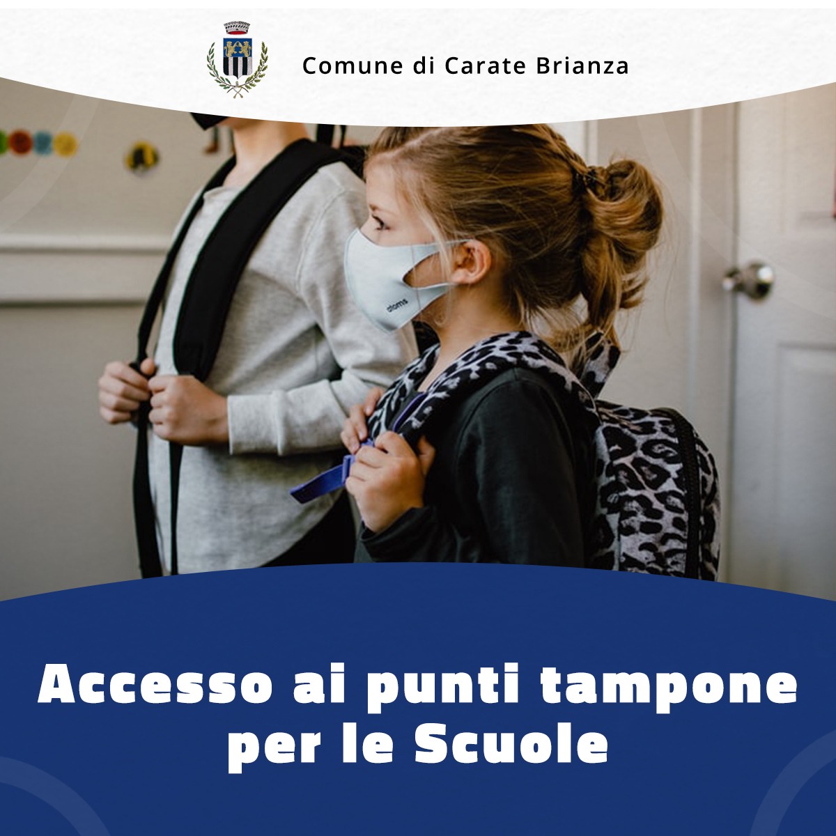 Accesso ai punti tampone per le scuole