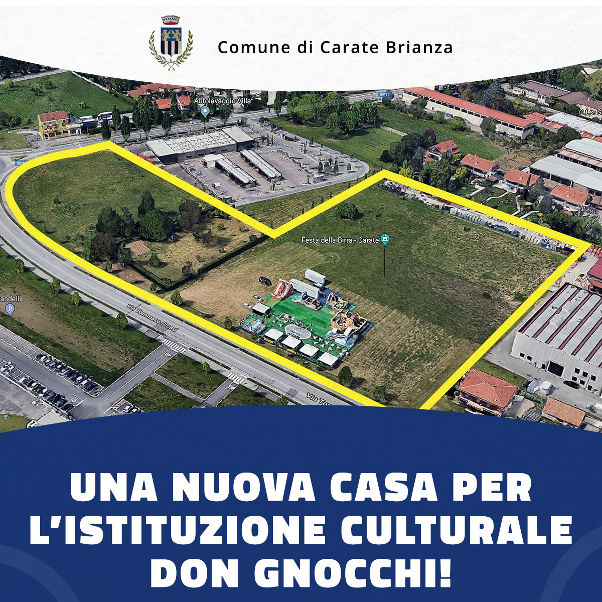 Nuova casa per l'Istituzione Culturale Don Gnocchi