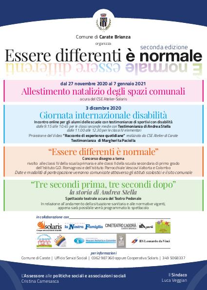 "Essere differenti è normale": la città si fa in quattro per la disabilità