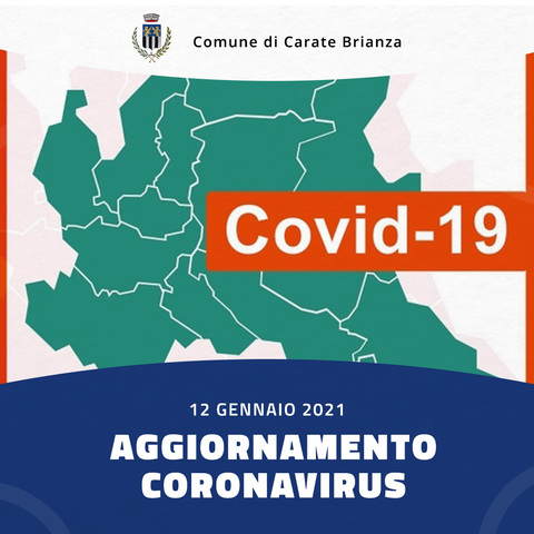 Aggiornamento Coronavirus  12 gennaio