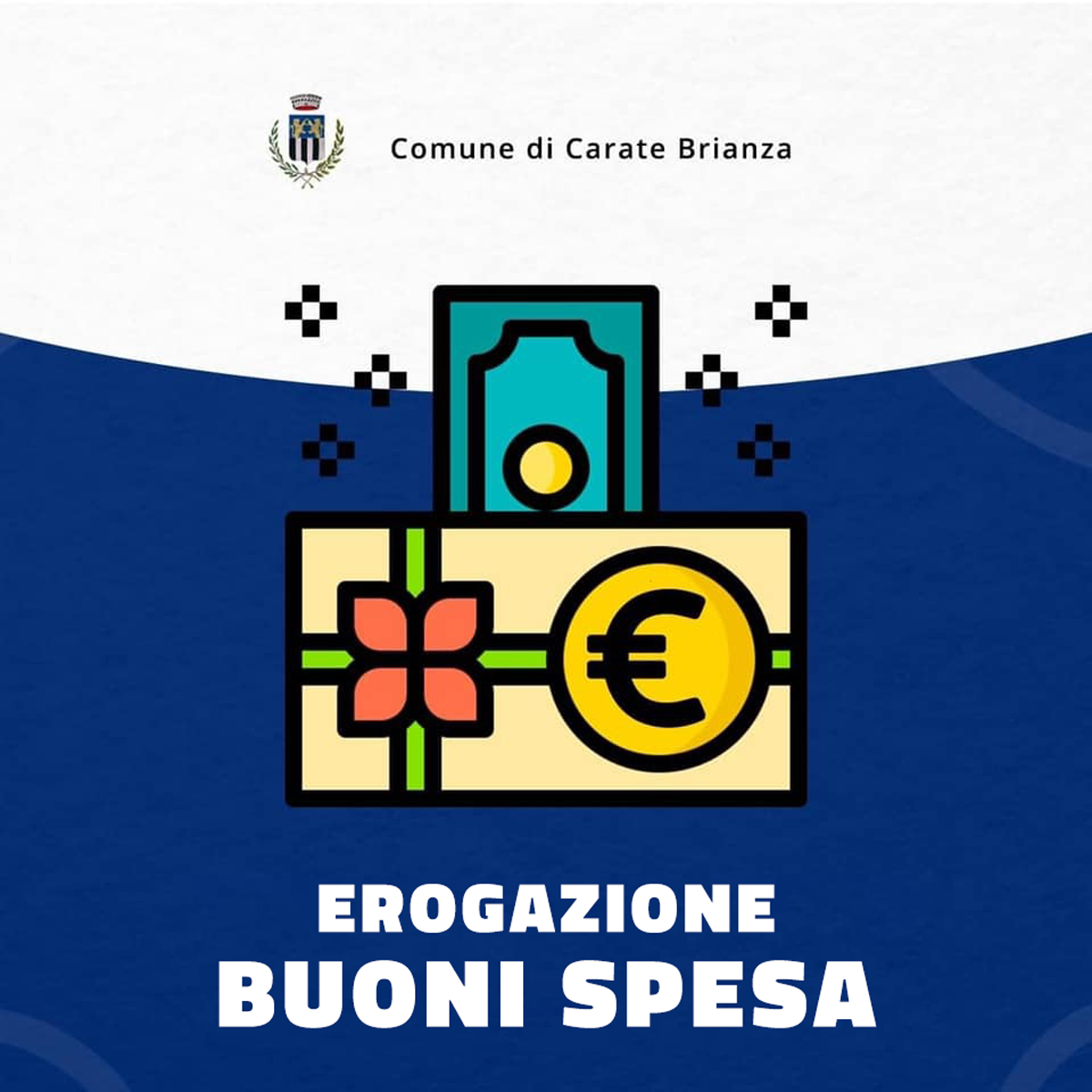 EROGAZIONE DI BUONI SPESA - RIAPERTURA BANDO Emergenza sanitaria Covid 19 Applicazione D.L. 23 Novembre 2020 n.154 e Ordinanza Protezione Civile n. 658/2020