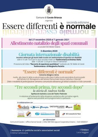 Video dei disegni partecipanti al concorso “Essere differenti è normale”  