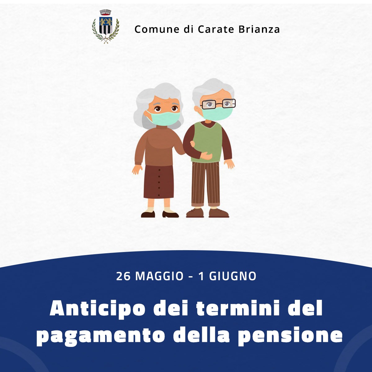 Anticipo dei termini del pagamento della pensione